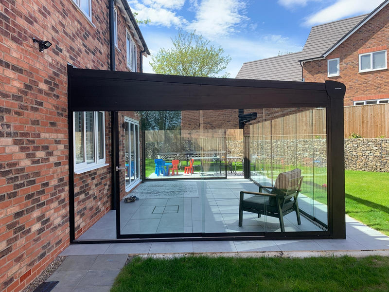 Load image into Gallery viewer, SkyView Pro Aluminium Glass Room Veranda Glass Roof Extension
