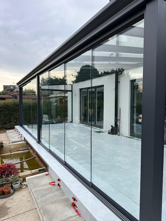 Skyline Aluminium Glass Room Pergola Veranda Extension