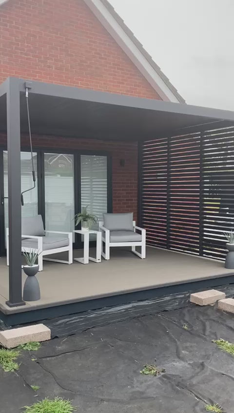 Load and play video in Gallery viewer, Nova Titan Aluminium Pergola 4m x 3m 2024 Model |  Assembly Available
