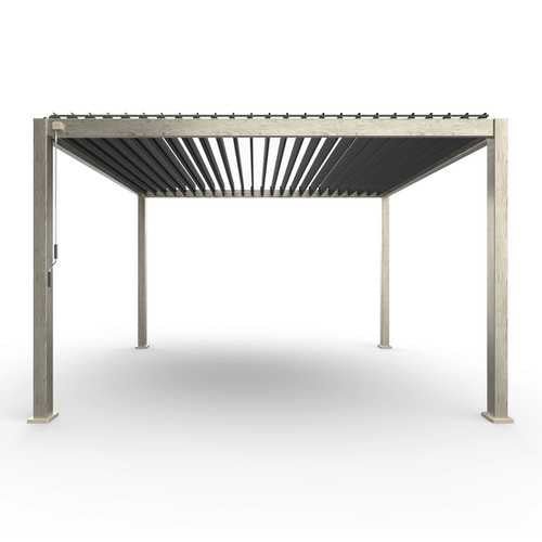 Load image into Gallery viewer, Nova - Titan Aluminium Pergola - 4m x 3m Rectangular - Wood Look
