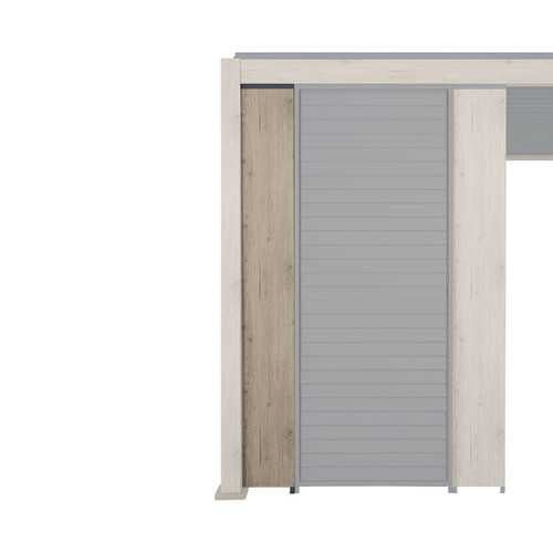 Load image into Gallery viewer, Nova Titan Aluminium Pergola 31cm Solid Side Wall Panel
