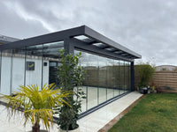 Skyview Cube Line Glass Sun Room Aluminium Veranda