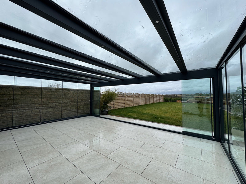 Load image into Gallery viewer, Skyview Cube Line Glass Sun Room Aluminium Veranda
