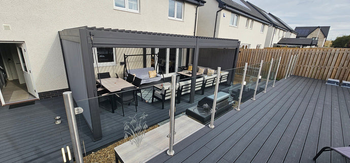 Nova Titan 7.2m x 3.6m  Aluminium Pergola | Assembly Option