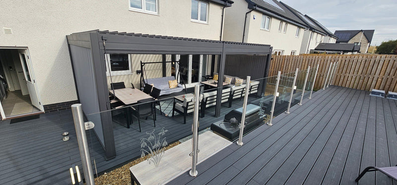 Load image into Gallery viewer, Nova Titan 7.2m x 3.6m  Aluminium Pergola | Assembly Option
