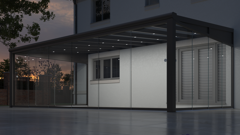 Load image into Gallery viewer, SkyView Pro Aluminium Glass Room Veranda Glass Roof
