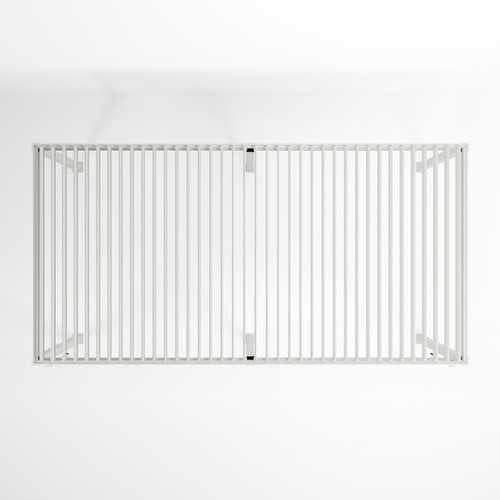 Titan 5.3m x 3.6m White Aluminium Pergola | Assembly Option