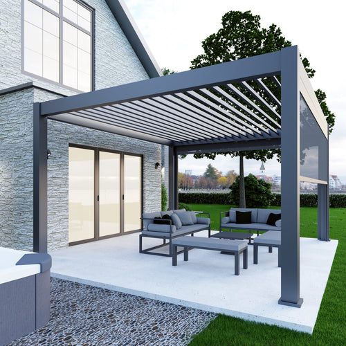 Skyline Plus Aluminium Pergola - Extra Height Beams