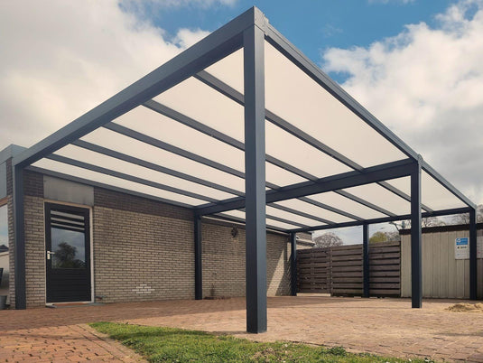 Ultraline Cube Aluminium Glass Sun Room Flat Roof Veranda