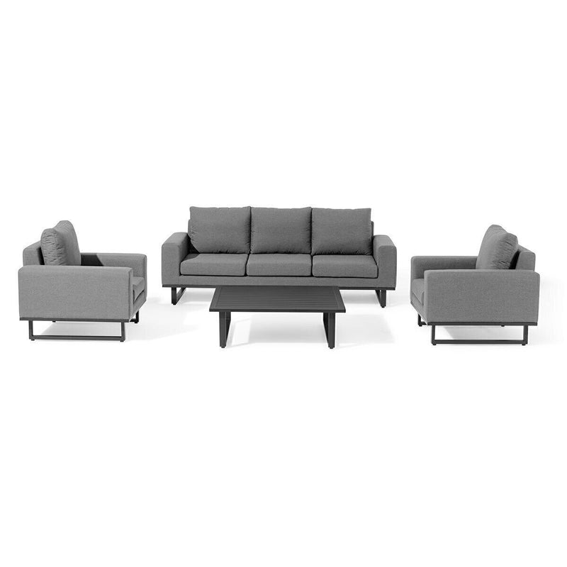 Load image into Gallery viewer, Maze - Outdoor Fabric Ethos 3 Seat Sofa Set - Flanelle
