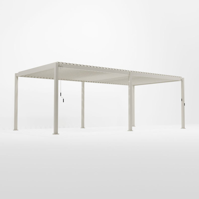 Load image into Gallery viewer, Titan Aluminium Pergola Free Standing Pebble
