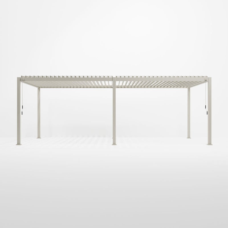 Load image into Gallery viewer, Titan Aluminium Pergola Free Standing Pebble
