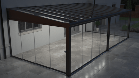 Deponti Bosco Aluminium Pergola Veranda Sun Room Free Installation