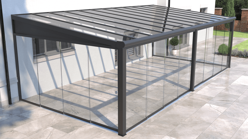 Load image into Gallery viewer, Skyline Aluminium Glass Sun Room Veranda Free Installation
