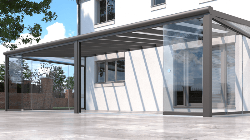 Load image into Gallery viewer, Deponti Bosco Aluminium Pergola Veranda Sun Room Free Installation
