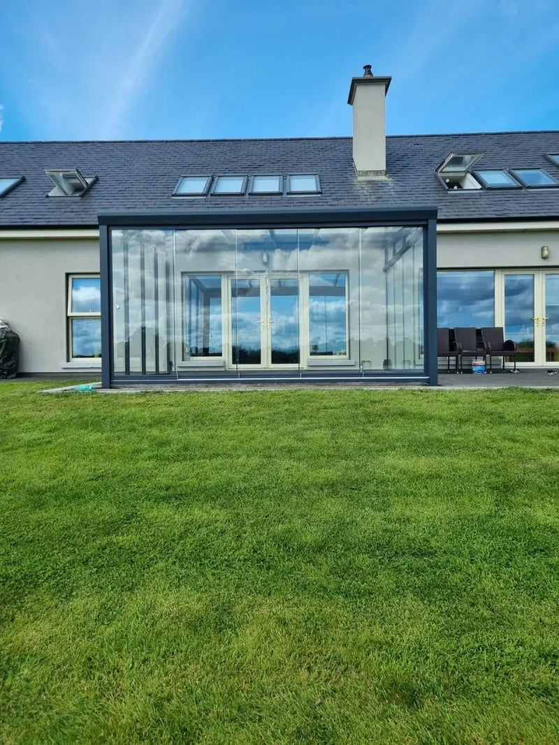 Load image into Gallery viewer, glass aluminium veranda
