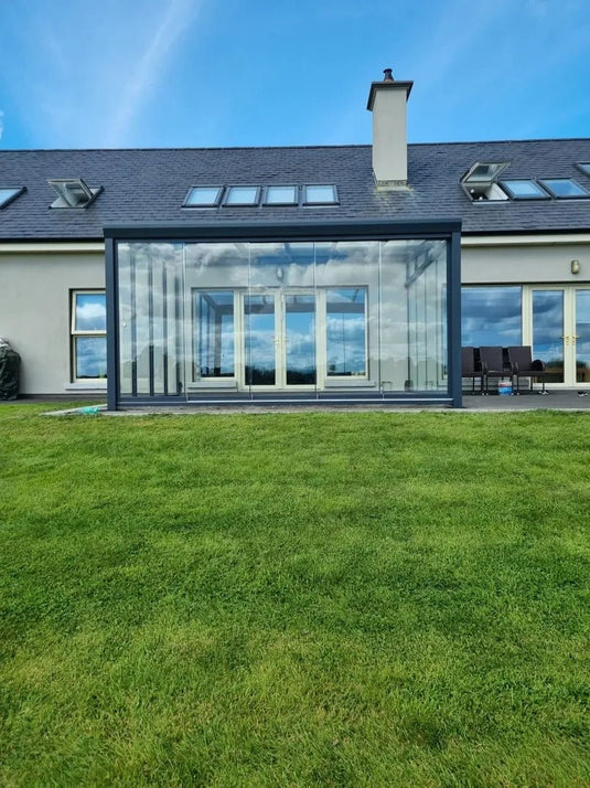 glass aluminium veranda