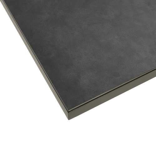 Nova - Vogue Aluminium Rising Table - Grey