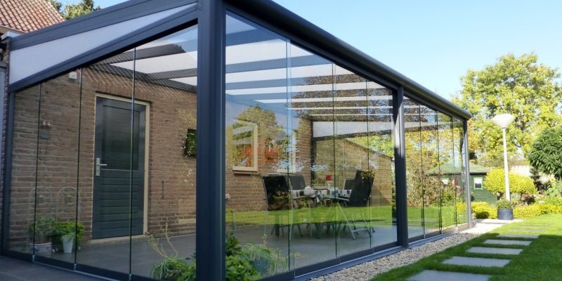 Load image into Gallery viewer, Deponti Bosco Glass Garden Room Aluminium Pergola Veranda
