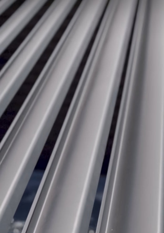 Nova - Titan Aluminium Pergola - 6m x 3m Rectangular - Grey