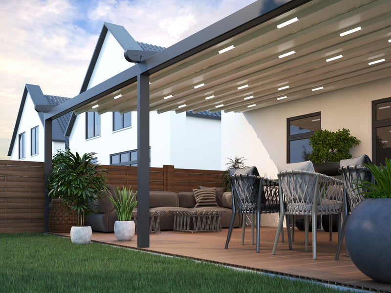 Load image into Gallery viewer, Deponti Verdeca Pergola Folding Roof 6m x3m
