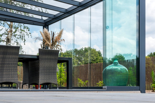 Deponti Bosco Glass Garden Room Aluminium Pergola Veranda