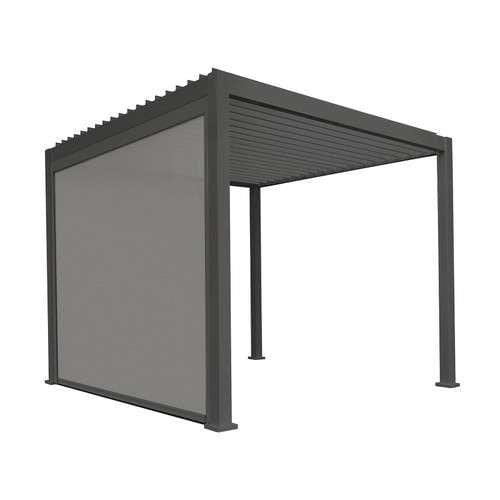 Load image into Gallery viewer, Nova Outdoor Living Pull Down Screen for Titan 3.6m Pergolas in Grey

