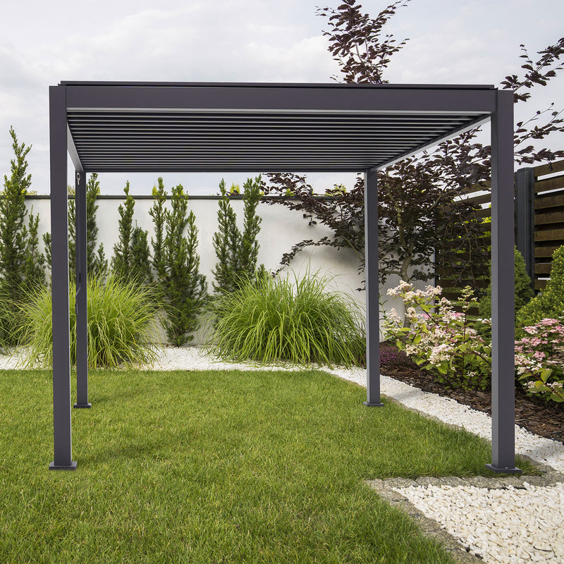 Load image into Gallery viewer, Nova - Proteus Aluminium Pergola - 3m x 3m Square - Grey
