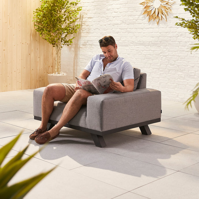 Nova - Tranquility Lounge Chair - Light Grey